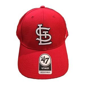 ST LOUIS CARDINALS 47 MVP LEGEND HAT STRAPBACK DAD CAP NEW NWT MLB $30